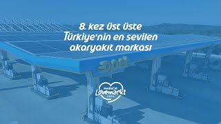 Opet 8 kez üst üste Türkiyenin en sevilen akaryakıt markası 💙 [upl. by Fifine725]