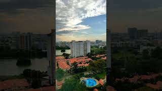 View from bagmane techpark bengaluru [upl. by Eesdnil]