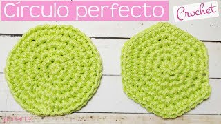 Curso de ganchillo círculo perfecto Perfect crochet circle [upl. by Berkshire]