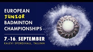 Delrue  Moinard vs Van Leeuwen  Kelly XD QF  European Jnr C’ships 2018 [upl. by Sirred]