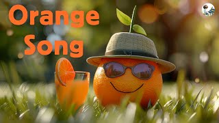 🍊🎶 The Orange Song for Kids  Engage Kids Senses Sing amp Learn the orange journey  Nursery rhymes🧡 [upl. by Milly]