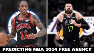 Predicting Where The Top 15 Free Agents Of The NBA Will Go [upl. by Giess]