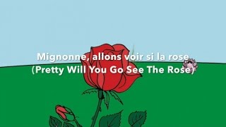 Richard  Mignonne allons voir si la rose Pretty Will You Go See the Rose [upl. by Nakhsa]