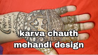 essay karva chauth full hand mehndi design  video [upl. by Crissy]