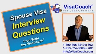 CR1 Spouse Visa Sample interview questions cr111 [upl. by Bertha632]