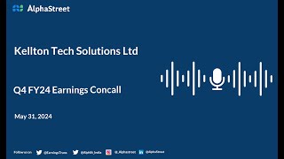 Kellton Tech Solutions Ltd Q4 FY202324 Earnings Conference Call [upl. by Aynat335]