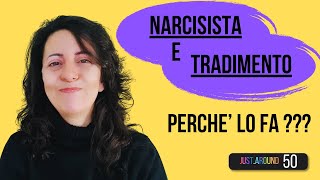 Il narcisista e il tradimento perchè lo fa [upl. by Devad]