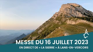 🔴 EN DIRECT  Messe du 16 Juillet 2023 – Le Jour du Seigneur [upl. by Rhetta845]