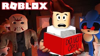 READING SCARY STORIES IN ROBLOX [upl. by Ameer]