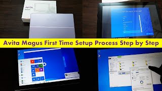 Avita Magus First Time Setup Process  Step By Step Procedure  Windows 10 Home installation Process [upl. by Ahsiek]