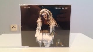 Lorde  Tennis Court Single Unboxing HD [upl. by Noe435]