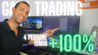 GARA DI TRADING 2024  CHI FA PIU DEL 100 IN 10MIN CON MAGICMALI  PART 2 [upl. by Nauqit167]