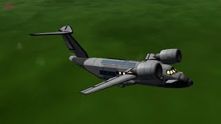 KSP  Overwing Engine Concept  An74  YC14 Semi Replica [upl. by Wilbert]