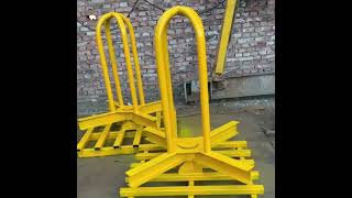 Economic steel wire uncoiler with a Economic steel wire uncoiler with a easy for transportation [upl. by Lewanna]