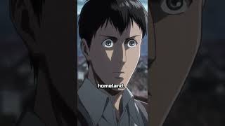 Eren saves Ramzi then crushes him in Attack on Titan attackontitan aot shingekinokyojin anime [upl. by Akihsal354]