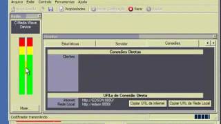 Como configurar o windows media encoder para trasmissão de audio em radio online [upl. by Isayg194]