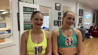 2 women share experience with Kilgore College Rangerette tryouts [upl. by Ranice769]