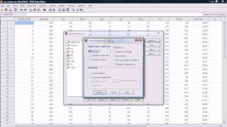 Formation SPSS Régression linéaire multiple 1 [upl. by Sondra]