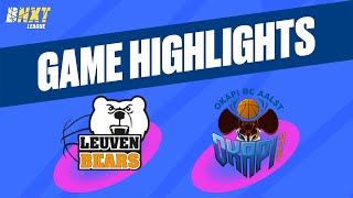 Stella Artois Leuven Bears vs Okapi Aalst  Game Highlights [upl. by Asiel]