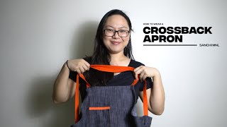 How to Wear a Crossback Apron [upl. by Asihtal]