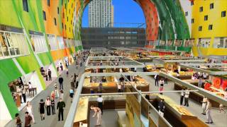 MVRDV  Markthal Market Hall Rotterdam  2014 [upl. by Yral]