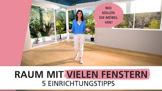 Raum mit vielen Fenstern  Smart gelöst 💡  INTERIYEAH [upl. by Ahsiekar661]