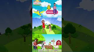 The Farmer In The Dell  Classic Kids Nursery Rhymes Interactive SingAlong Song [upl. by Mallen]