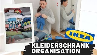 KONMARI in Kinderzimmer  Kleiderschrank organisieren IKEA PAX [upl. by Mcgaw]