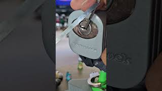 masterlock trailer hitch lock review MasterlockCompany masterlock covertentry locksport [upl. by Ahsekam312]