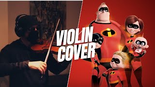 The Incredibles  Lifes incredible again  Violin cover [upl. by Ferren]