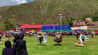 DANZA MACHU WATAY en SARA RAYMI HUARO 2024 [upl. by Epuladaugairam]