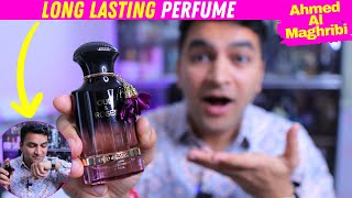 Ahmed Al Maghribi Oud and Roses Perfume Review 🔥 Beast Mode Long lasting fragrance for men [upl. by Aticnemrac]