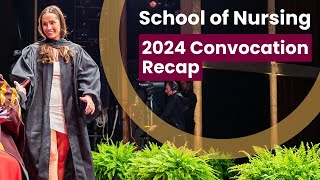 Nursing graduates from McMaster University celebrate Spring 2024 convocation [upl. by Eyssej]