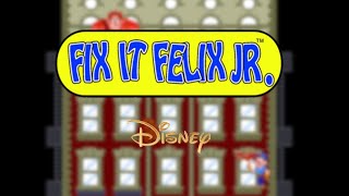 Fix It Felix Jr ArcadePlay through [upl. by Dewhirst903]