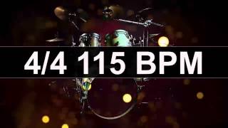 🔴 Drums Metronome 115 BPM [upl. by Aloap193]