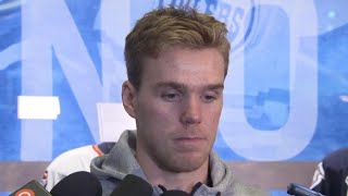 McDavid on his acting debut training and expectations [upl. by Megen]