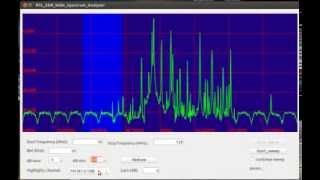 RTLSDR Wide spectrum analyzer [upl. by Finkelstein285]