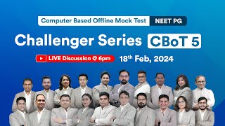 NEET PG 2024  Computer Based Offline Test  LIVE Discussion  Complete 19 Subjects ALLENNExT [upl. by Saideman660]