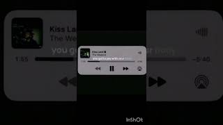 Kiss land  The Weeknd theweeknd echoesofabel kissland trilogy shortzz shorts views viral [upl. by Arias]