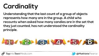 Cardinality  Counting and Quantity Principles [upl. by Gnoud864]