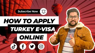 How to apply for Turkey EVisa  StepbyStep Guide for Applicants Abroad 🇹🇷✈️ [upl. by Bilicki]