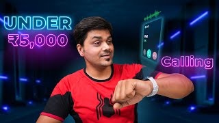 Top 5 Best Calling Smartwatch⌚ Under Rs5000 Budget ❗❗ 😍 எது Best👍  Tamil Tech [upl. by Oric]