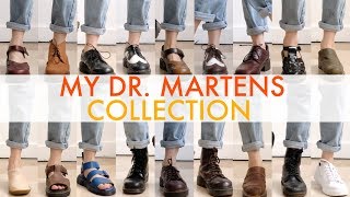 MY DR MARTENS COLLECTION 2018 [upl. by Sualkin]