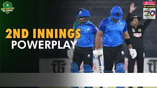 2nd Innings Powerplay  Karachi Whites vs Rawalpindi  Match 62  National T20 202324  PCB  M1W1L [upl. by Attinahs]