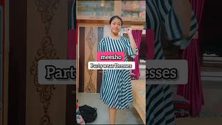 Meesho Partywear Dresses Haul selenebai meesho dresses haul partywear [upl. by Celio]