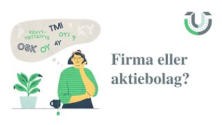 Firma eller aktiebolag [upl. by Sidoney241]