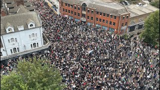 WALTHAMSTOW LIVE ANTI  RACISM PROTEST [upl. by Eigger]