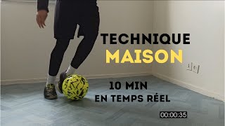 10 Minutes Technique à la Maison  Entraînement en Temps Réel en Fractionné  10 [upl. by Verney]