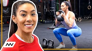 Full Body Kettlebell HIIT Workout HannahEdenFitness [upl. by Aisha]