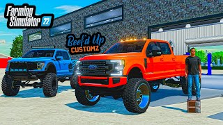 NEW HIRE SERVICE MANAGER AT OUR TRUCK DEALERSHIP BEEFD UP CUSTOMZ  FS22 [upl. by Ytineres]